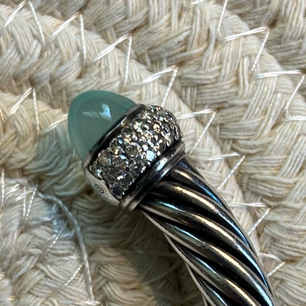 DAVID YURMAN ✨🩵HP🩵✨ 7mm Cable Cuff - Authentic - Picture 10 of 16